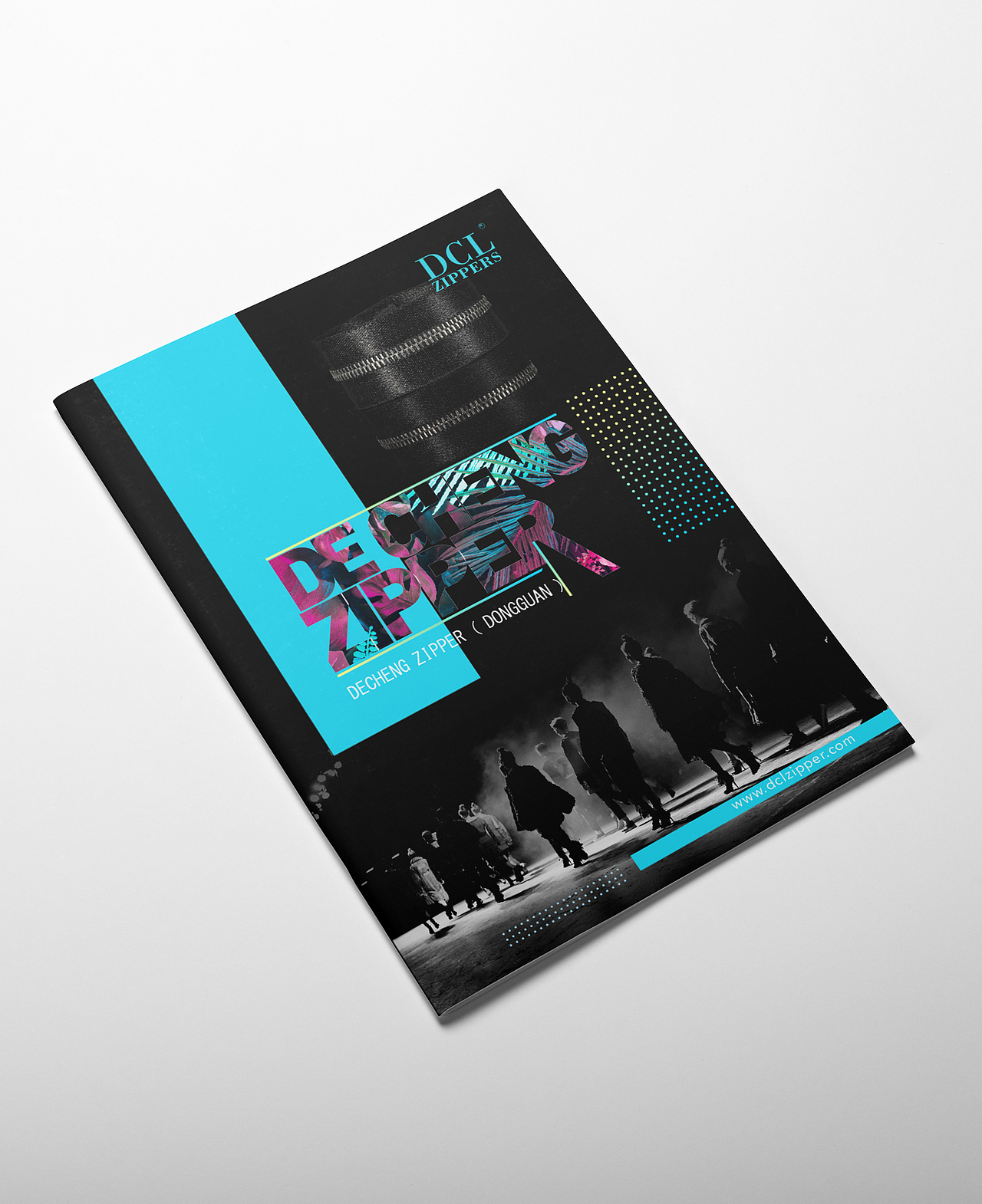 服饰行业画册,拉链画册封面内页设计,画册排版