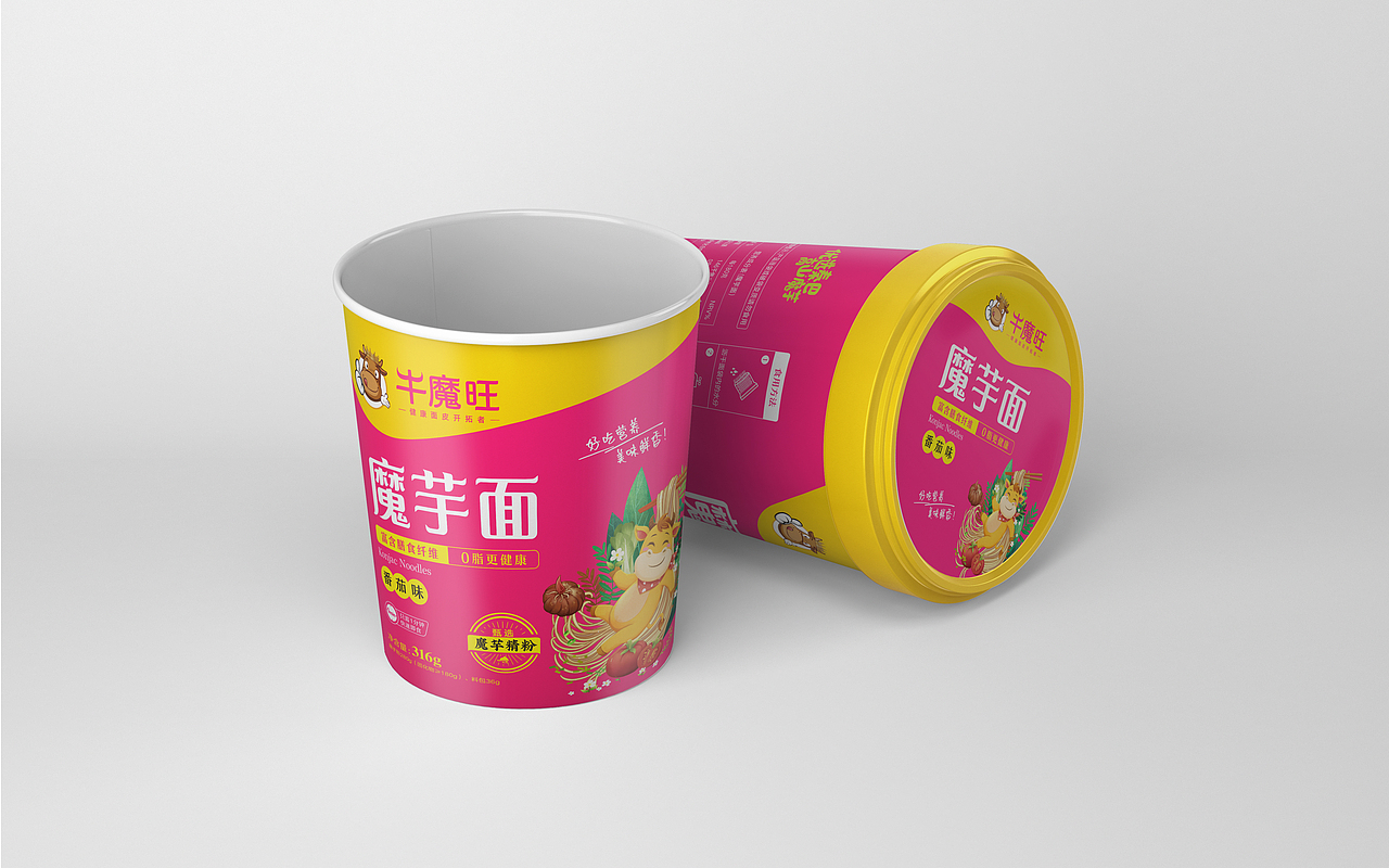 魔芋面皮包装设计（图ZMzQ3NDk1NjI4） - 包装 - 站酷设计师ningbo19841125原创素材 - 站酷ZCOOL