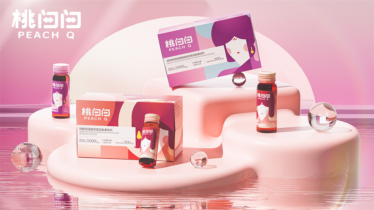 桃白白丨承东方之韵，养桃花之颜（图ZMzIxNzA2MDUy） - 品牌 - 站酷设计师远东一条龙原创素材 - 站酷ZCOOL