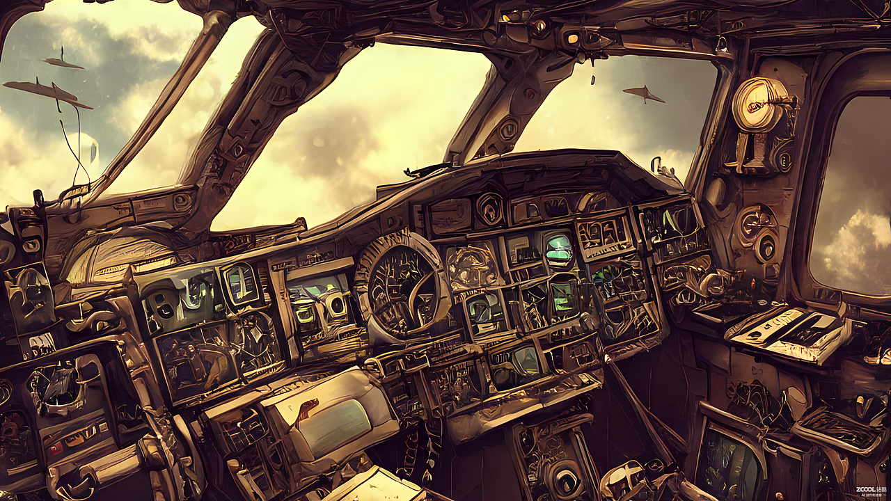 ai创作实验室#蒸汽时代飞行员