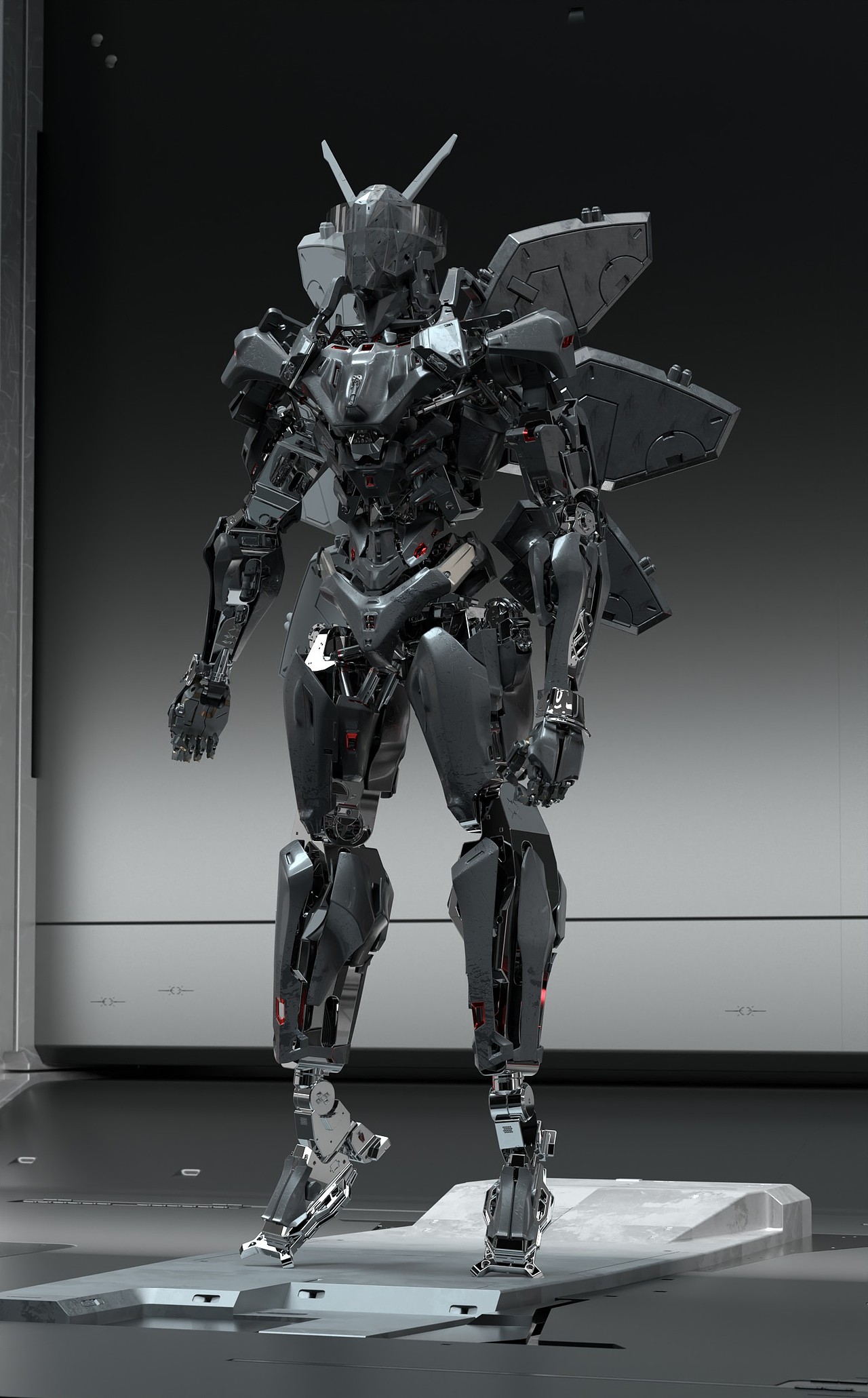 ag机甲/元宇宙未来外星生命/《蜂甲》机甲原创设计