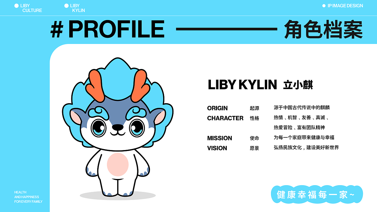 立白科技集团IP形象|立小麒