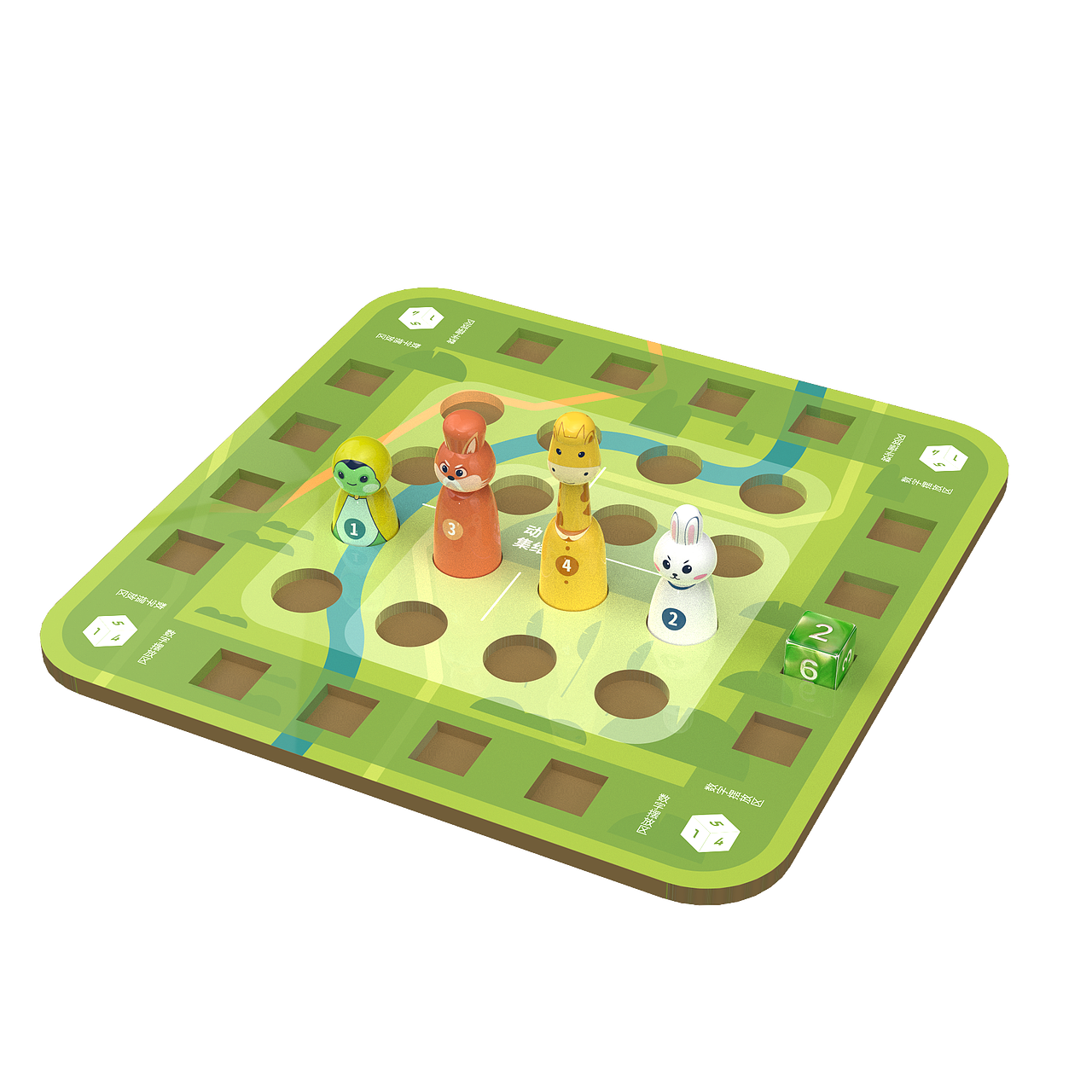 【丛林探险队】创意桌游产品设计(图ZMzEwNDAxMzA4) - 玩具 - 站酷设计师李七寸原创素材 - 站酷ZCOOL