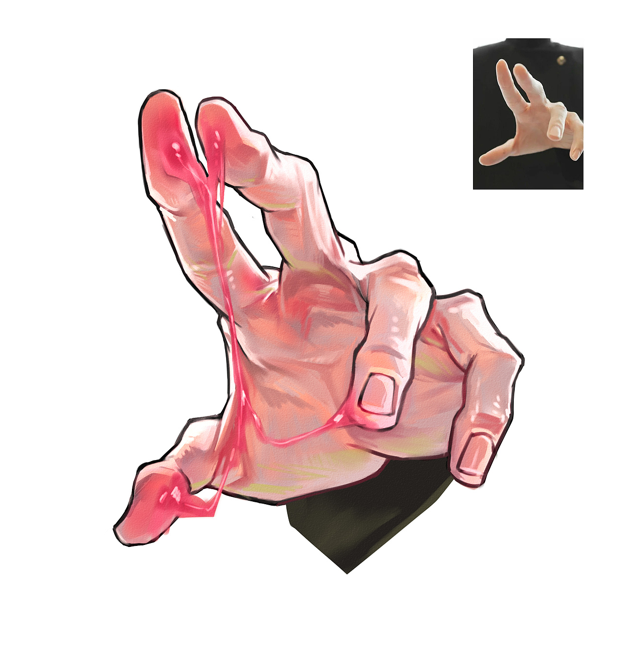 最近画的手（图ZMzQzNzczNzI0） - 创作习作 - 站酷设计师惡童製慥soulchan原创素材 - 站酷ZCOOL