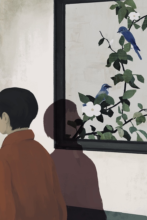 赤色少年（图ZMzE5NTI3NDE2） - 艺术插画 - 站酷设计师鹿寻光原创素材 - 站酷ZCOOL