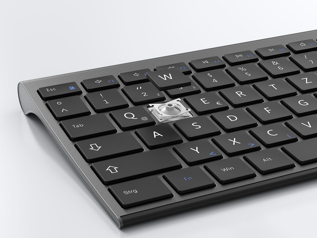 商务办公无线蓝牙键盘（三色款）渲染套图（图ZMzcwNzM2MzQ4） - 电商 - 站酷设计师媚儿i原创素材 - 站酷ZCOOL