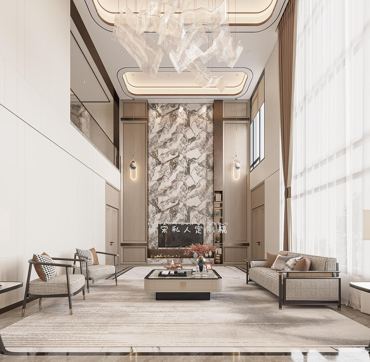 新中式设计案例丨告别孤岛式居住