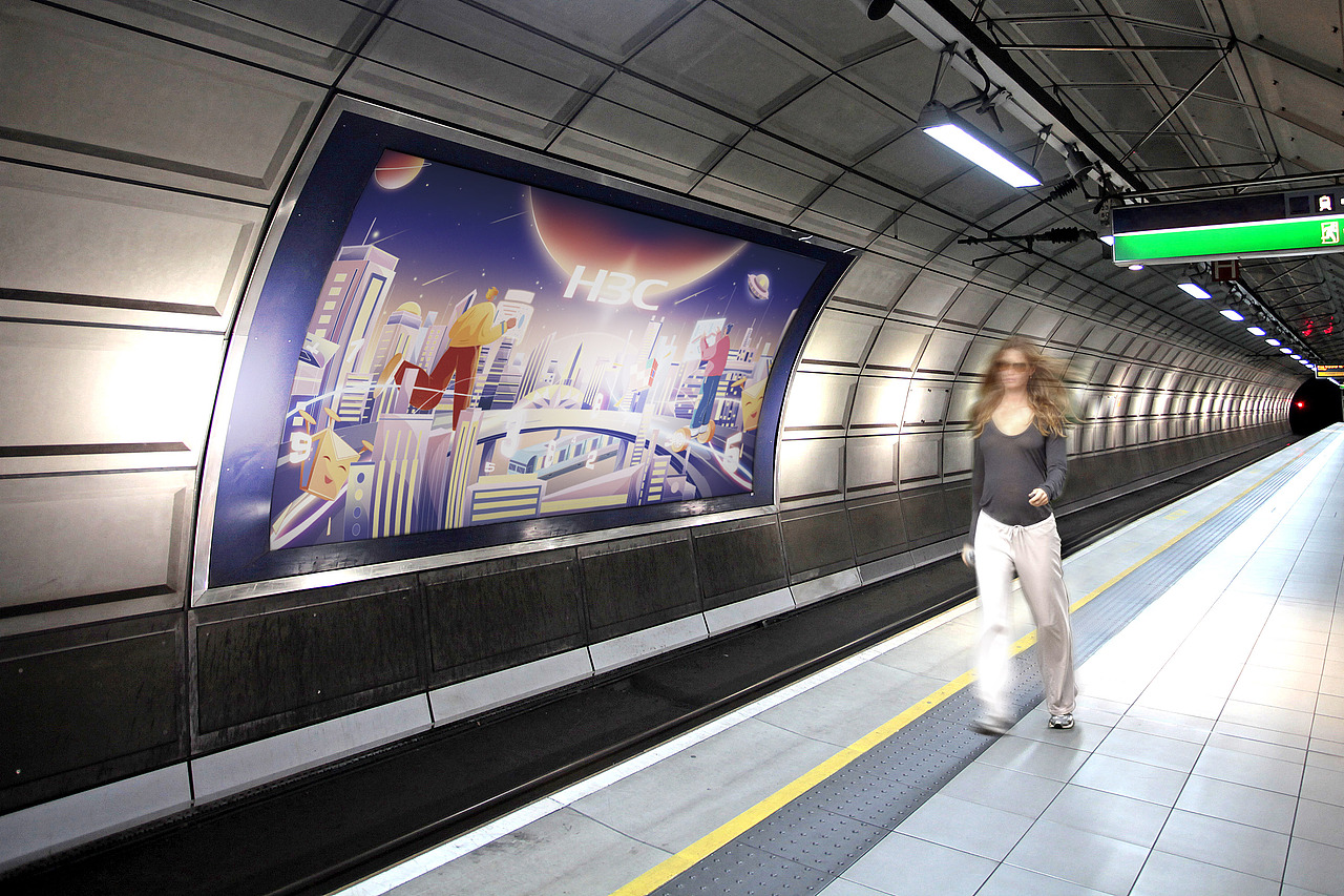 数字，让生活更美好——新华三海报设计（图ZMzMwNTY3MTUy） - 海报 - 站酷设计师DONG东漫原创素材 - 站酷ZCOOL