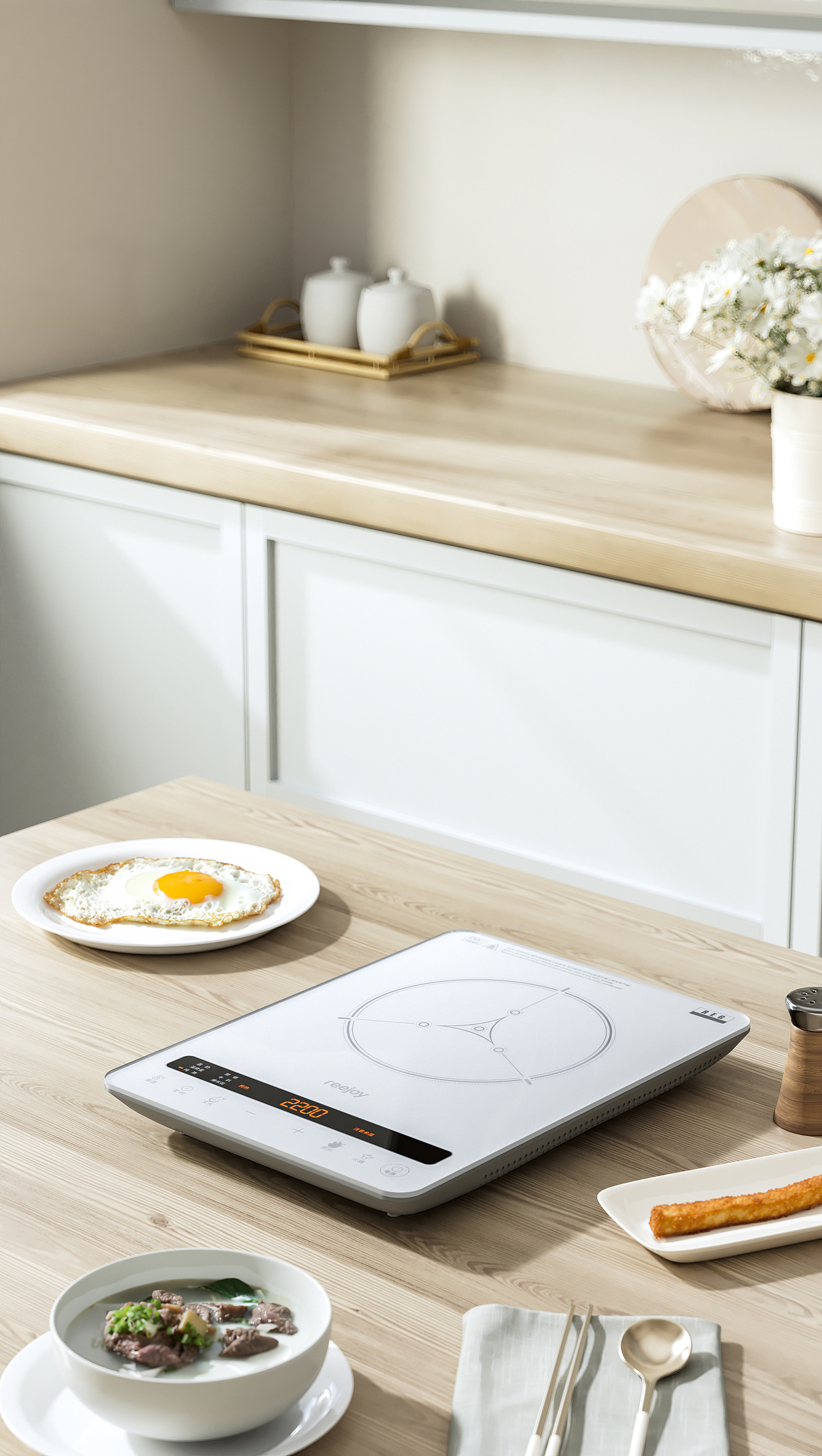 电磁炉渲染合集,小家电,火锅,煎炒,雪平锅