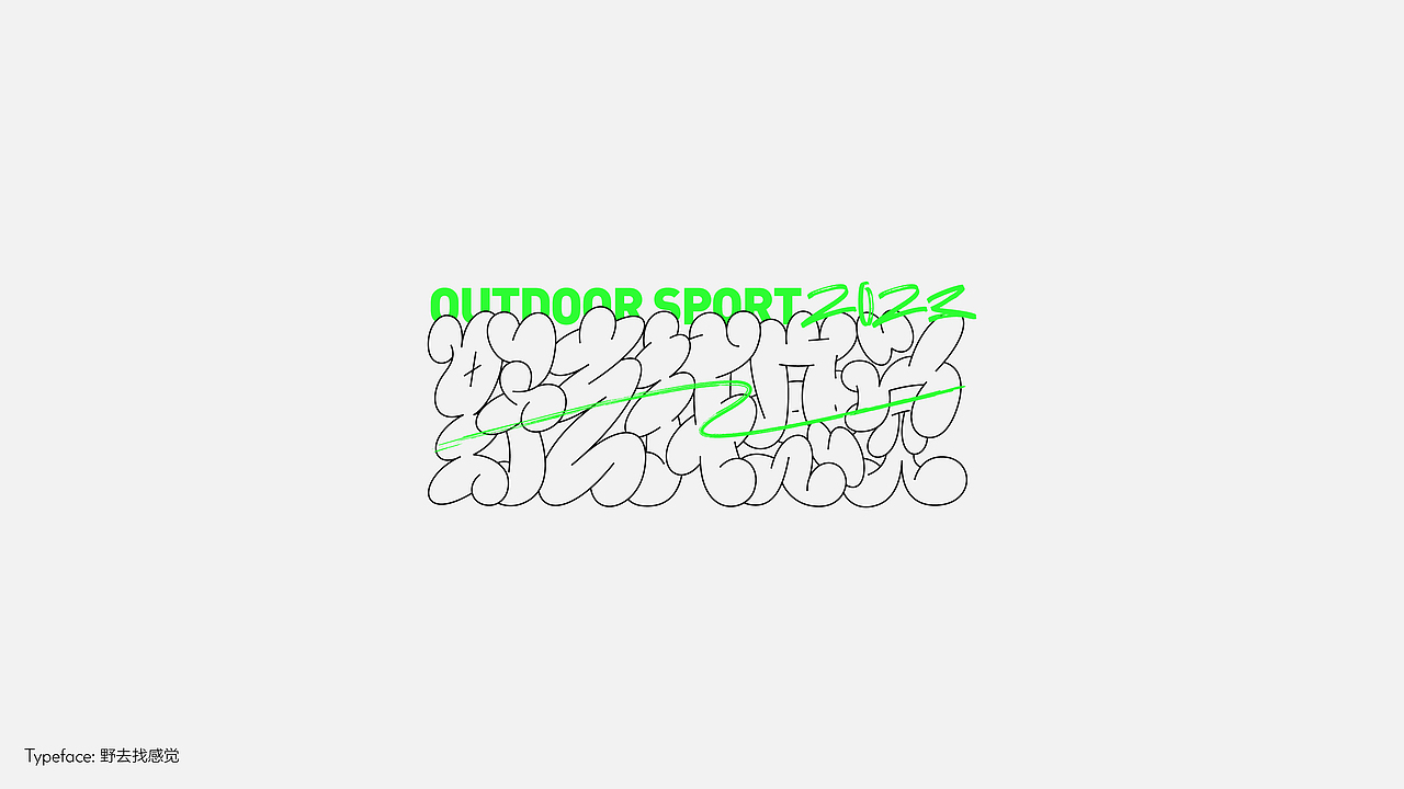 字体设计(野去找感觉)