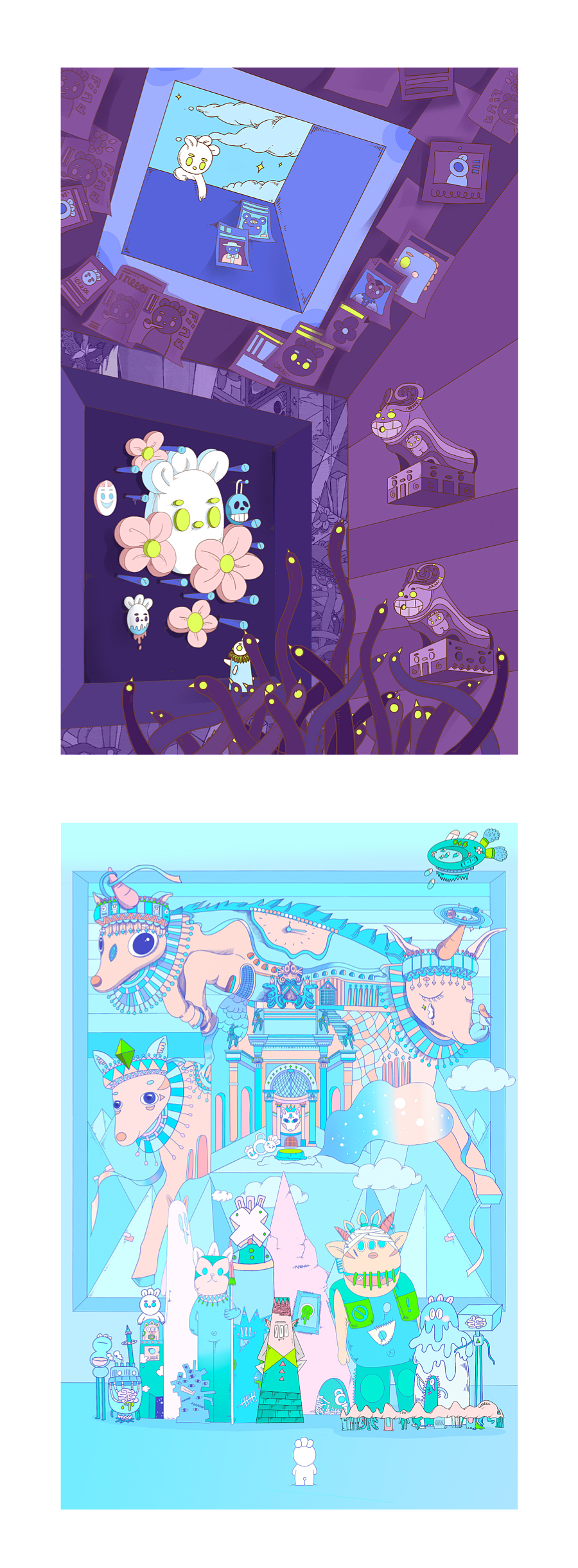 2023插画合集（图ZMzYxMzM3NjMy） - 商业插画 - 站酷设计师李耳目原创素材 - 站酷ZCOOL