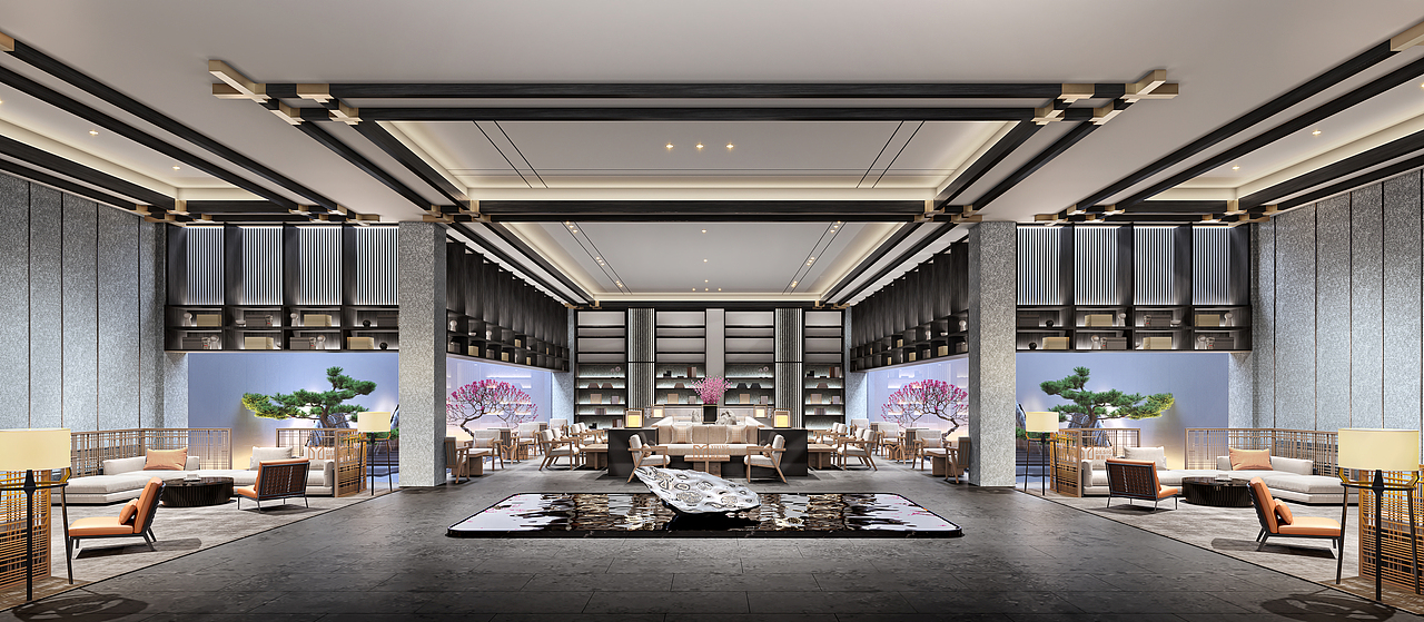 上海香榭蒂凯悦逸扉酒店┃星级酒店┃效果图