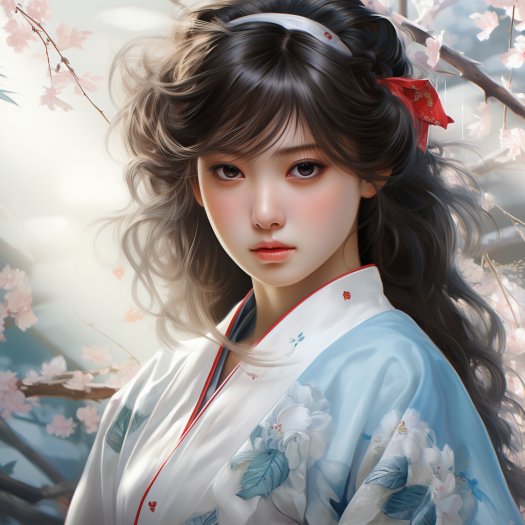 超写实流行风格少女插画（图ZMzU3MjMyMTQ0） - 商业插画 - 站酷设计师荷逸原创素材 - 站酷ZCOOL