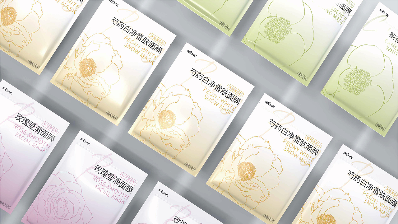 VE花漾系列面膜包装提案（图ZMzM2MjYwMjMy） - 包装 - 站酷设计师Meteorite_原创素材 - 站酷ZCOOL