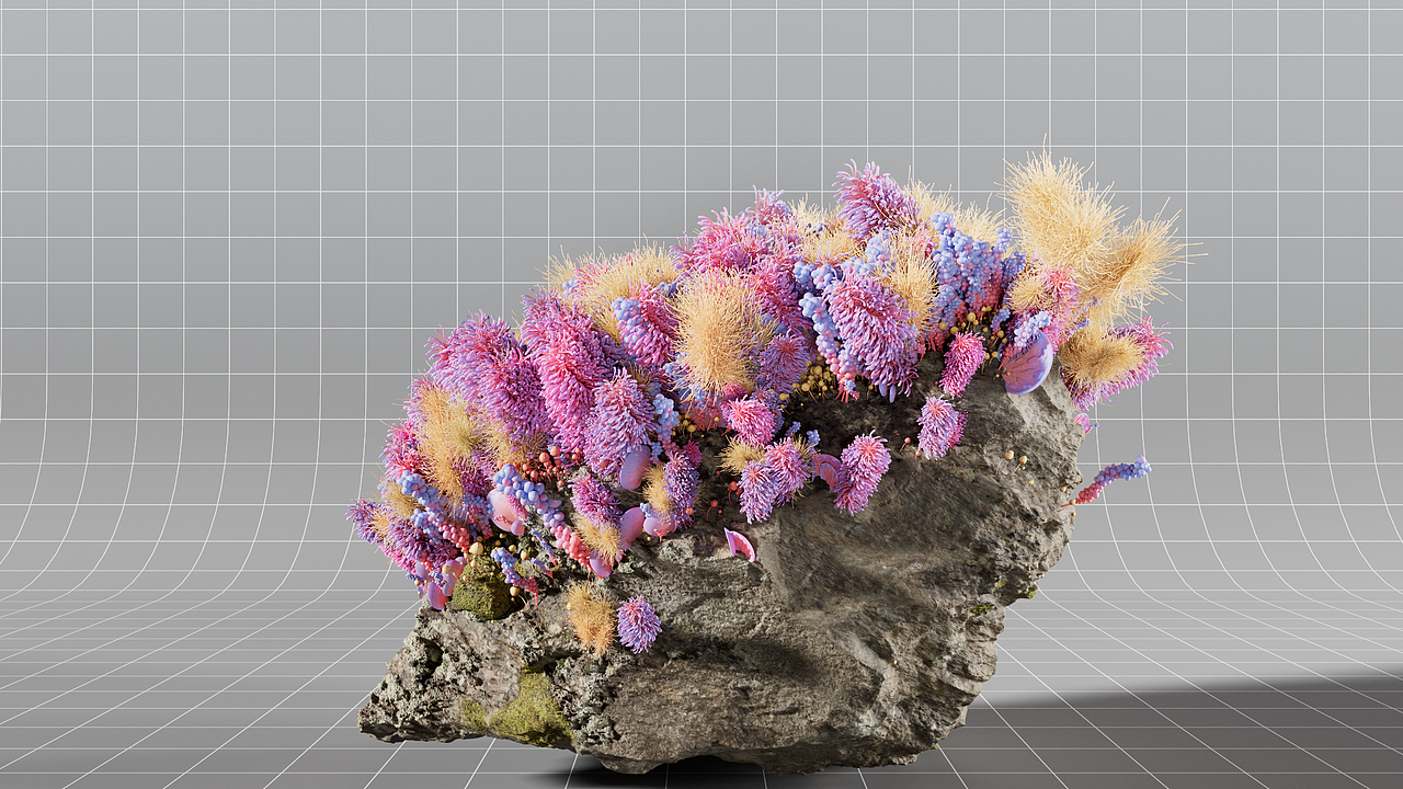 Houdini Blooming（图ZMzAxNTE2MTg0） - 动画/影视 - 站酷设计师shimiandamowang原创素材 - 站酷ZCOOL