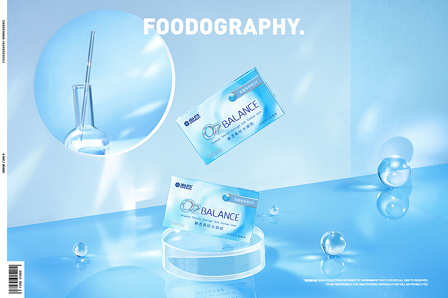 隐形眼镜摄影 | 海昌 ✖ foodography