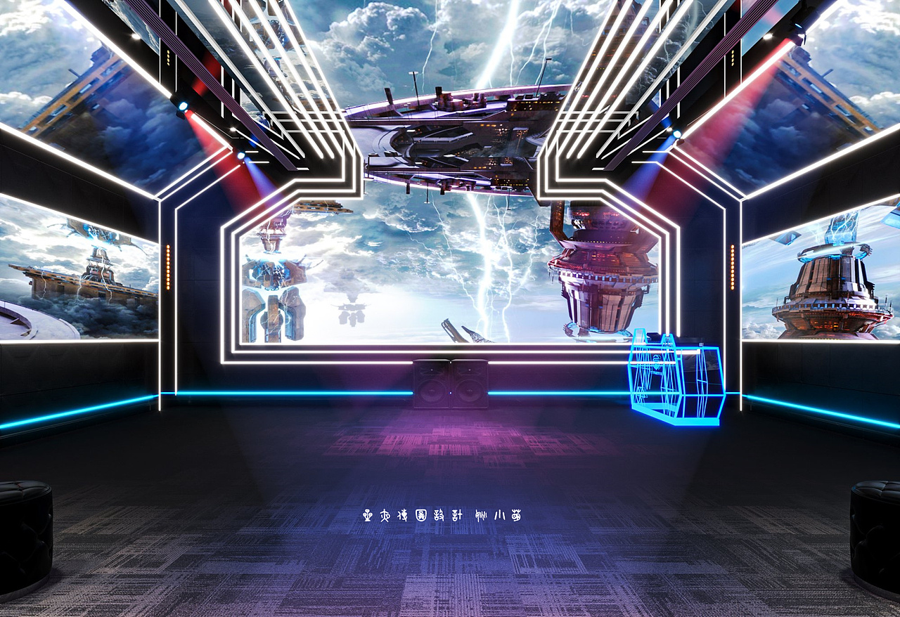 KTV装修设计，快乐的视觉符号！（图ZMzM0OTgyMzI0） - 商业空间设计 - 站酷设计师小小萌啊原创素材 - 站酷ZCOOL