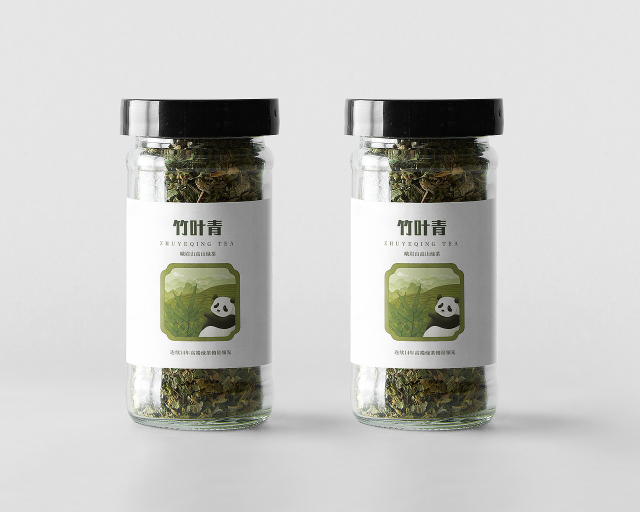 竹叶青丨中式茶包装