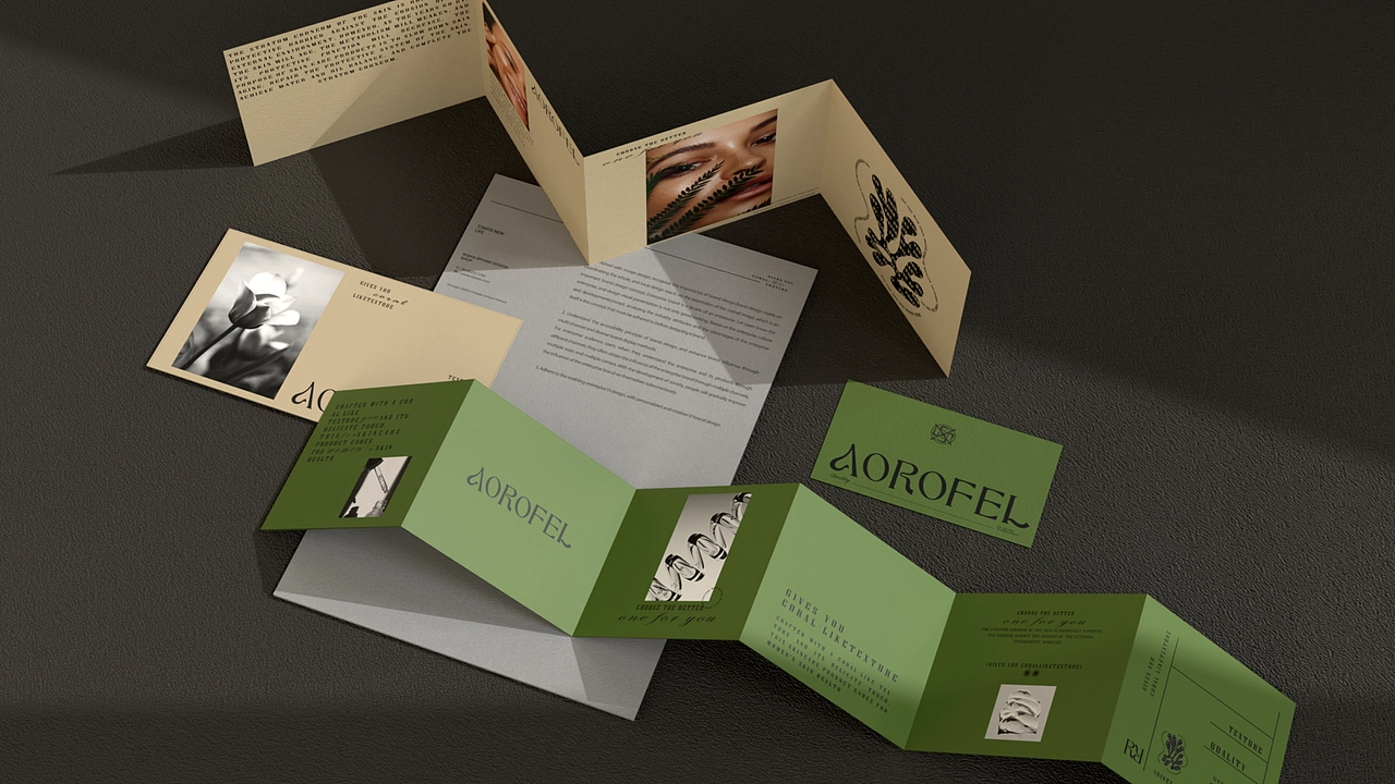 AOROFEL护肤品品牌包装全案设计