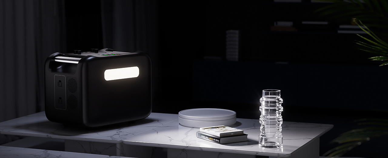 工作渲染·户外音响-户外应急电源