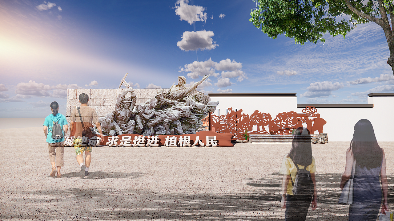 乡村文明建设（图ZMzY4OTM4MjIw） - 景观设计 - 站酷设计师一陈怪兽一原创素材 - 站酷ZCOOL