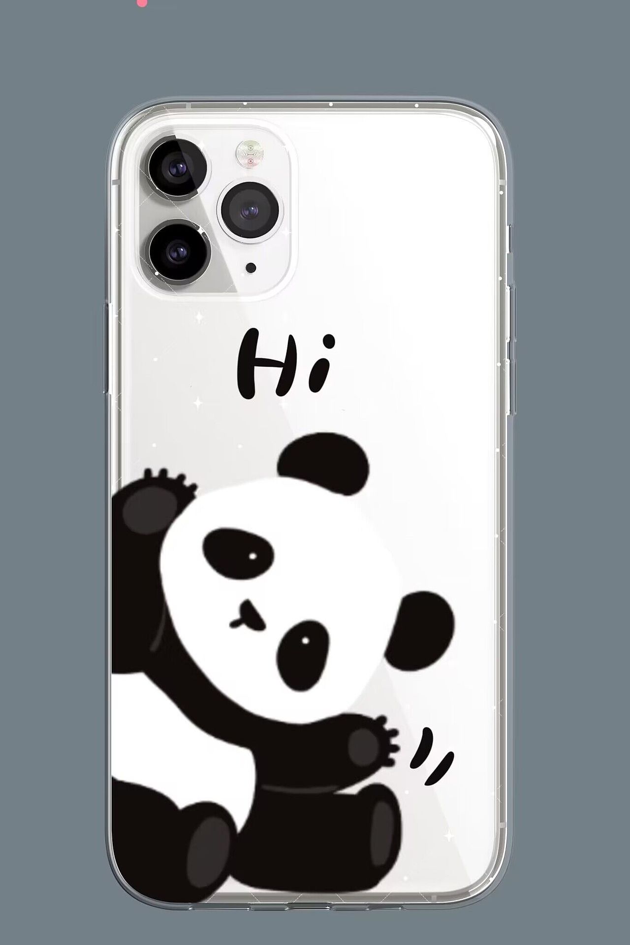 卡通动物熊猫图案印花设计