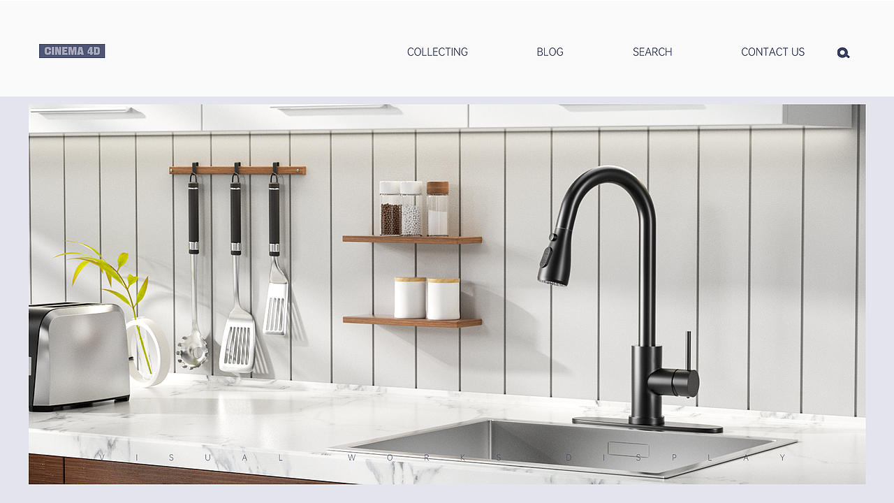 卫浴-水龙头的建模与渲染（图ZMzMzMjU1NDAw） - 场景 - 站酷设计师黑猫好紧张原创素材 - 站酷ZCOOL