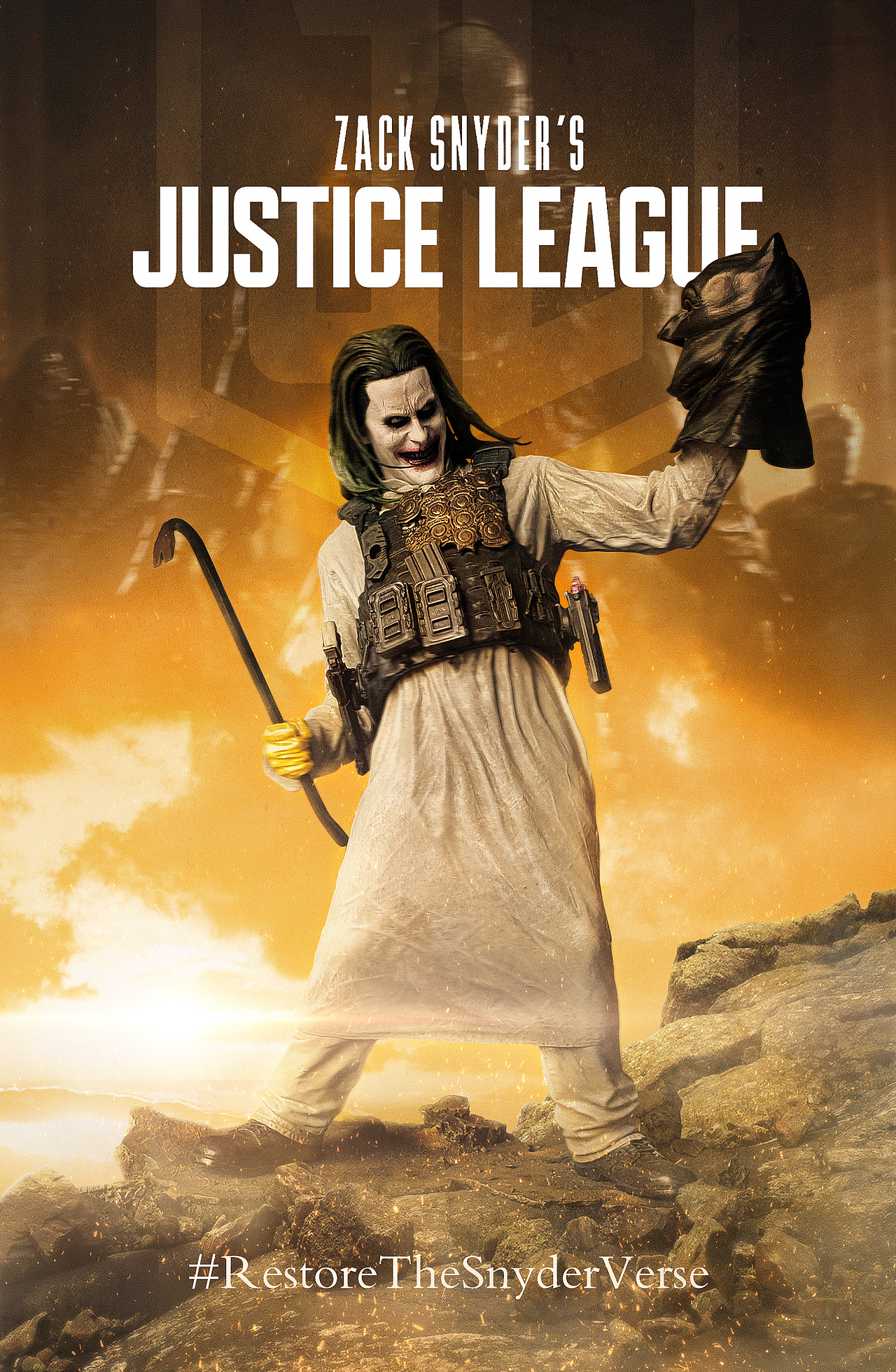 【模玩摄影】Weta《正义联盟》小丑1/4比例雕像