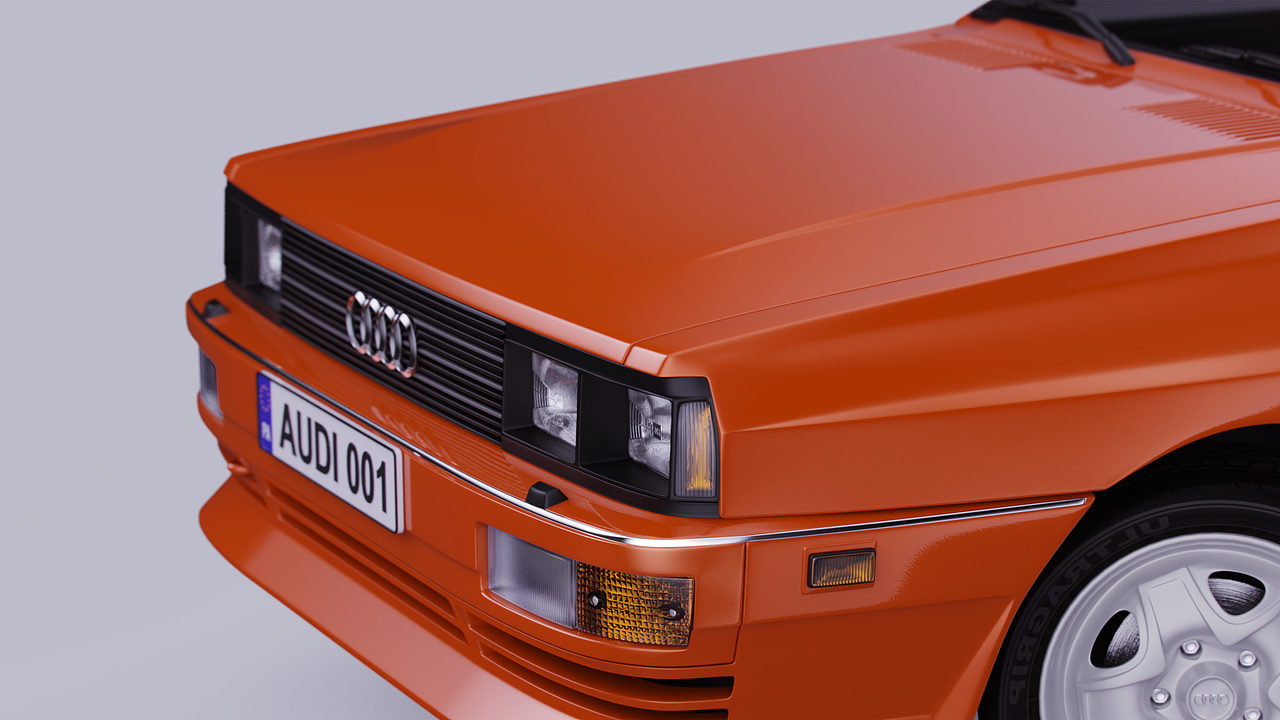 【四驱传奇】Audi quattro CGI