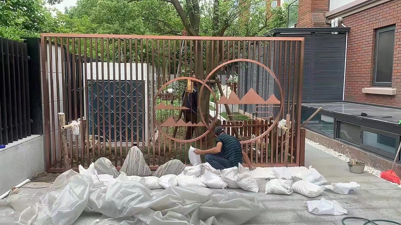 园林景观装饰 观赏景观隔断屏风