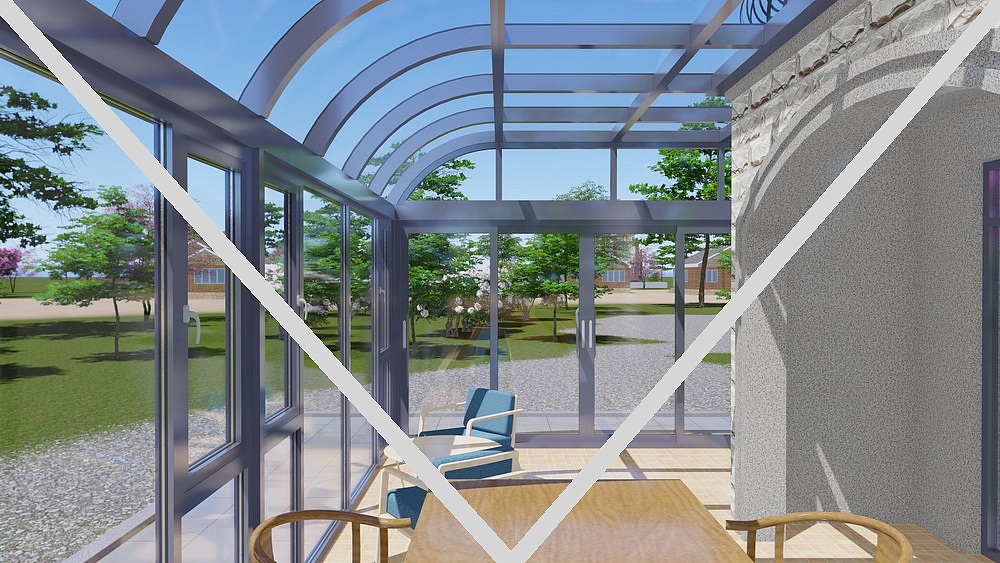 弧形顶阳光房案例效果图S2066（图ZMzUzNzM3MTYw） - 建筑设计 - 站酷设计师芳廷阳光原创素材 - 站酷ZCOOL