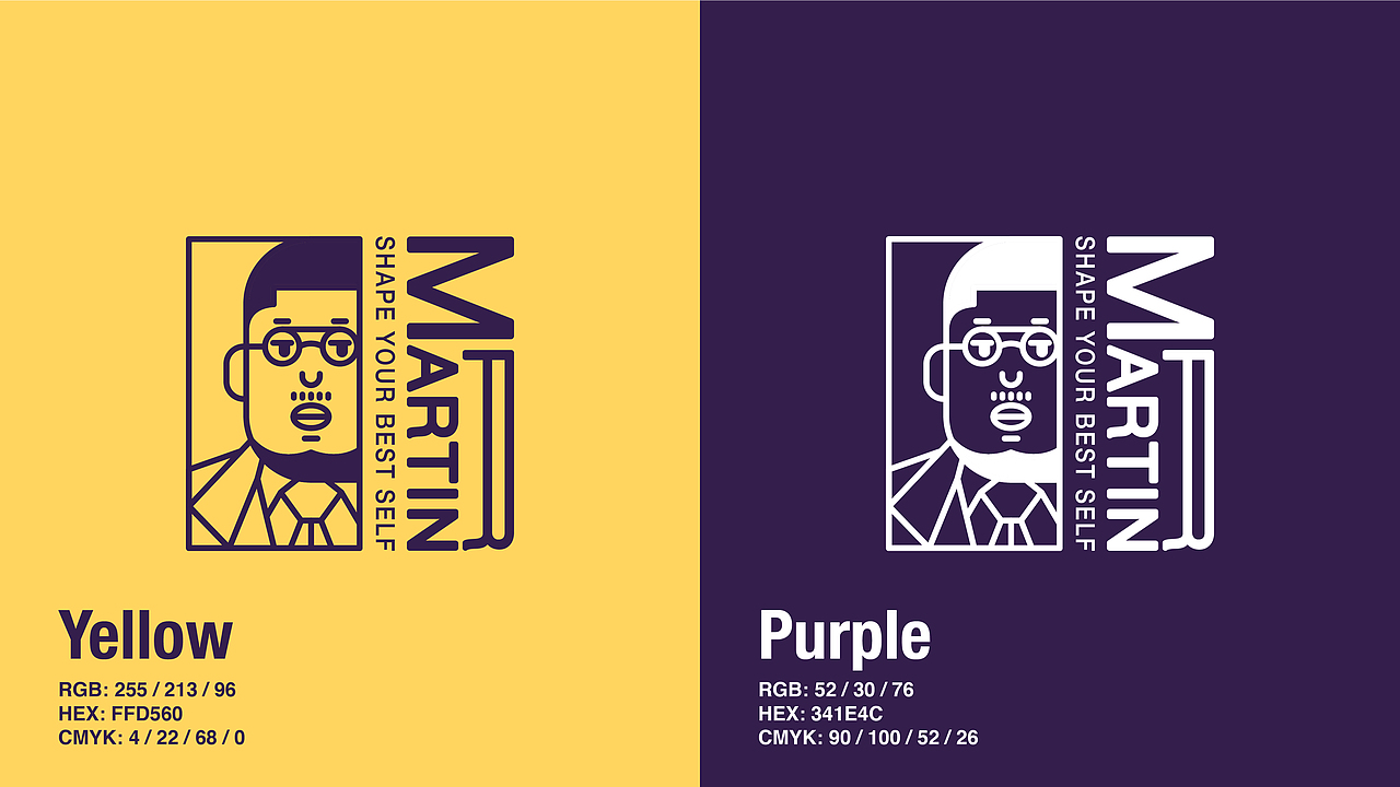 Mr Martin 图形logo设计