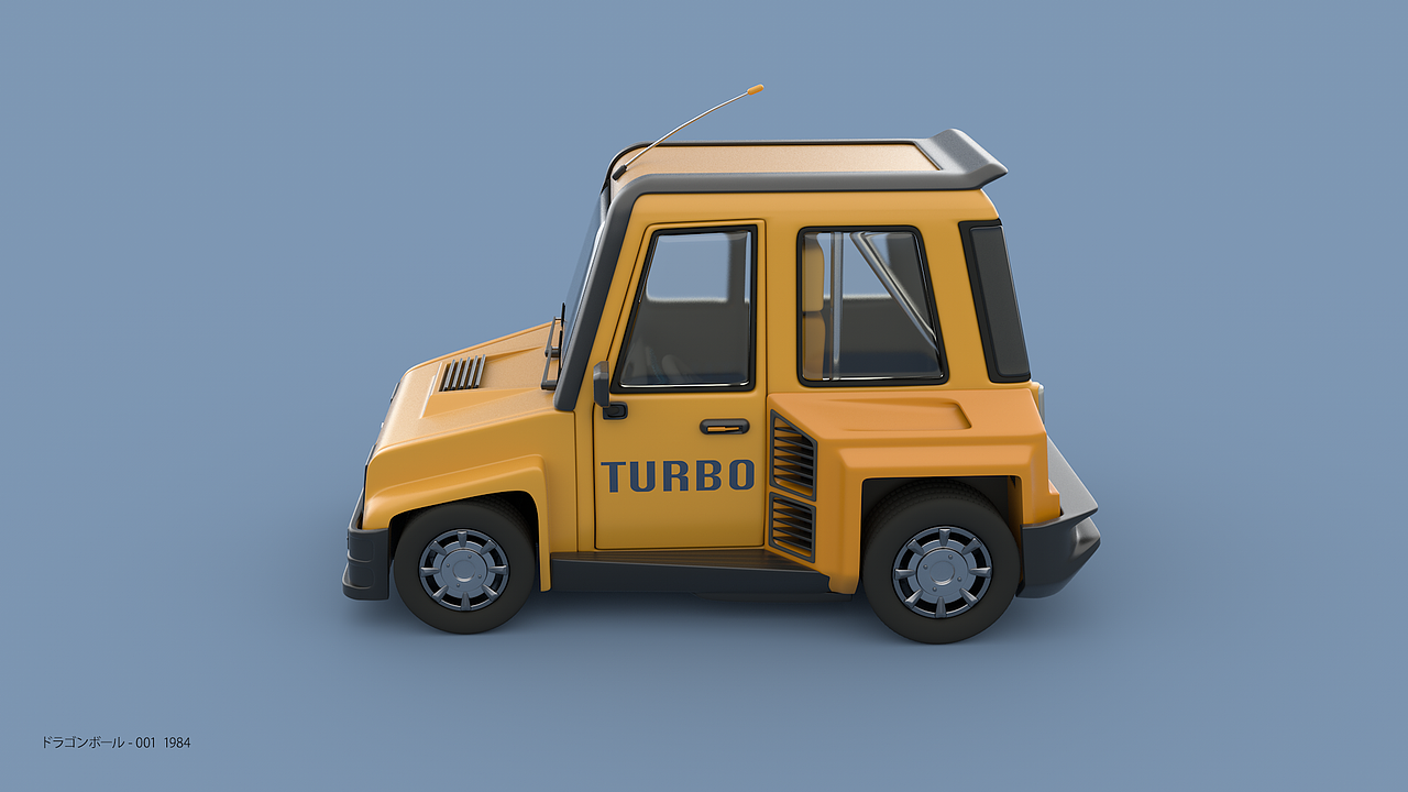 3D MODEL丨DRAGON BALL 龙珠 交通工具01（图ZMzI1MTY3Nzk2） - 其他 - 站酷设计师Febtree原创素材 - 站酷ZCOOL