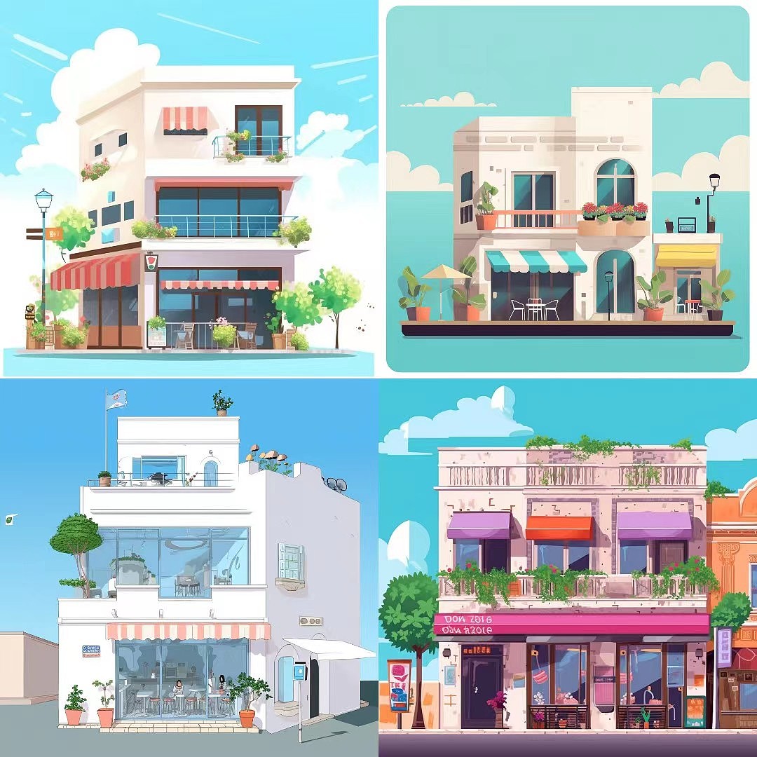 HBYAI插画创作练习展示