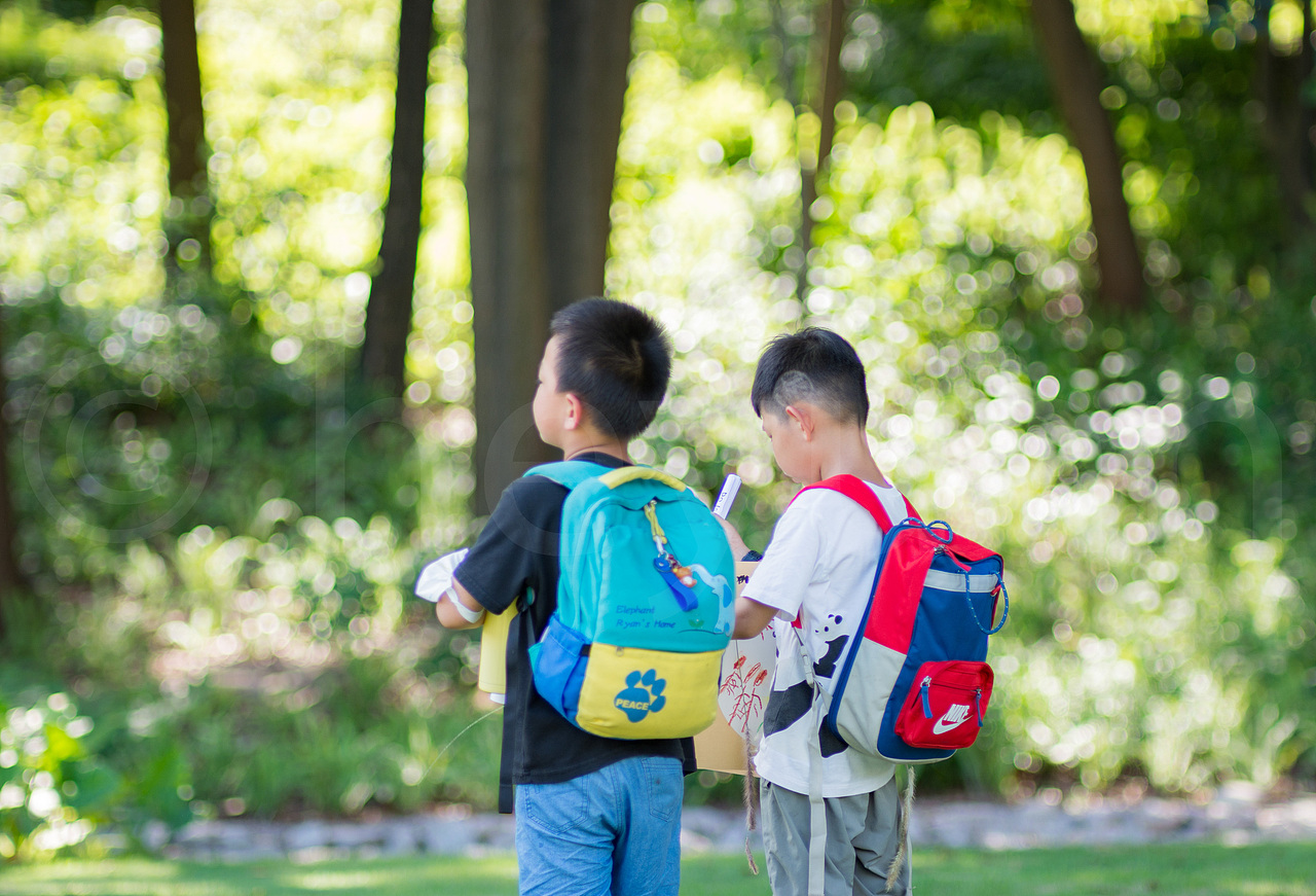 儿童户外活动摄影 户外课拍摄