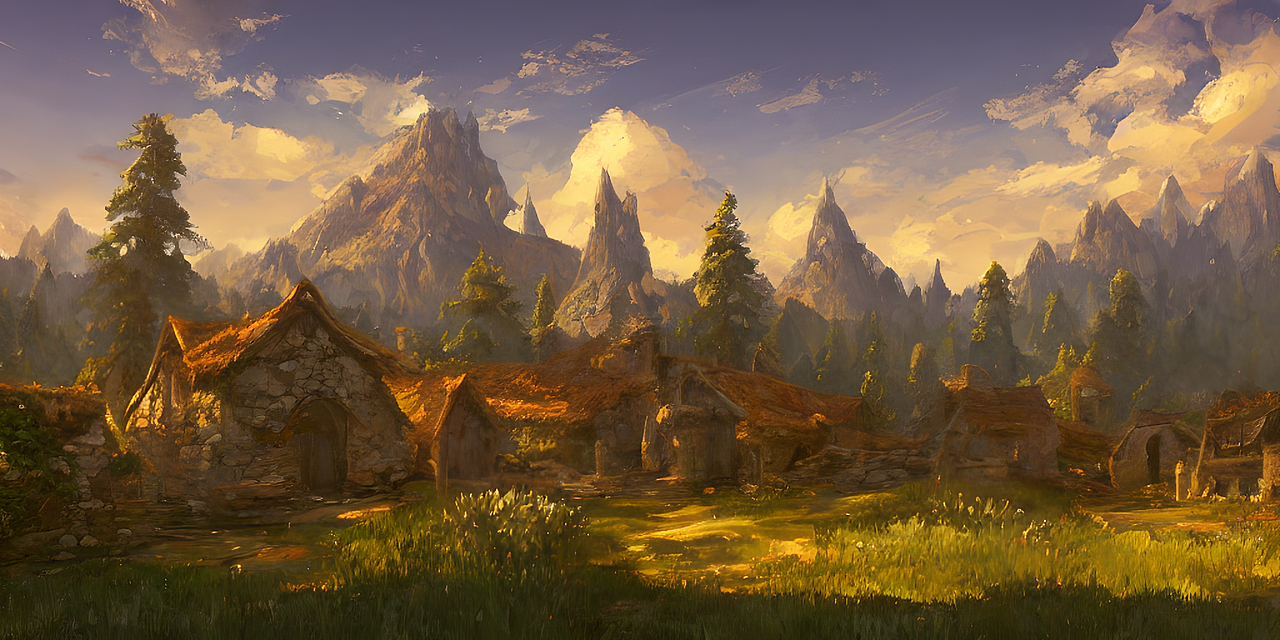 AI绘图-漫画场景/风景（图ZMzE3NjUwMzg0） - AI作品 - 站酷设计师evey_Chen原创素材 - 站酷ZCOOL