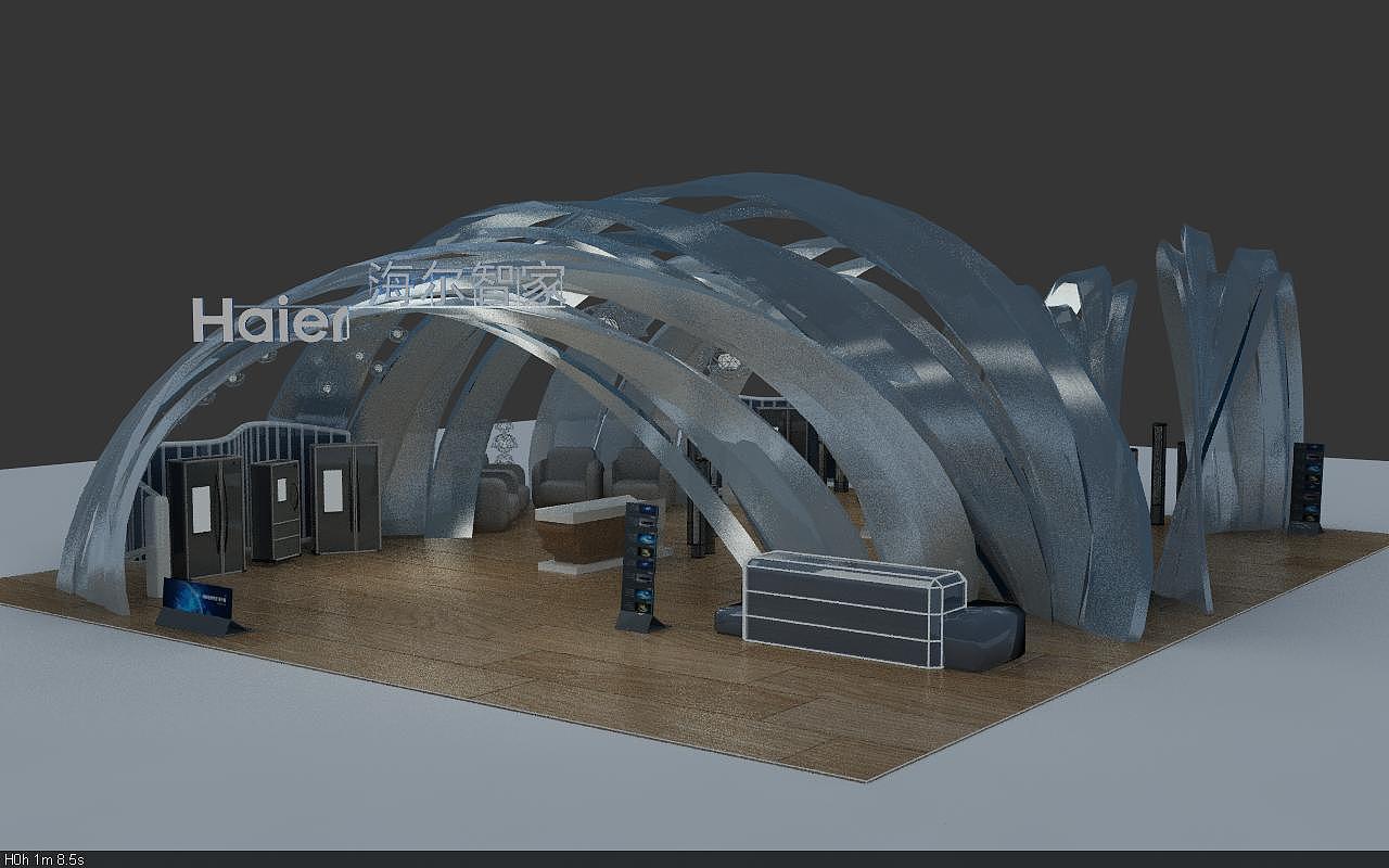 海尔智家特装展位