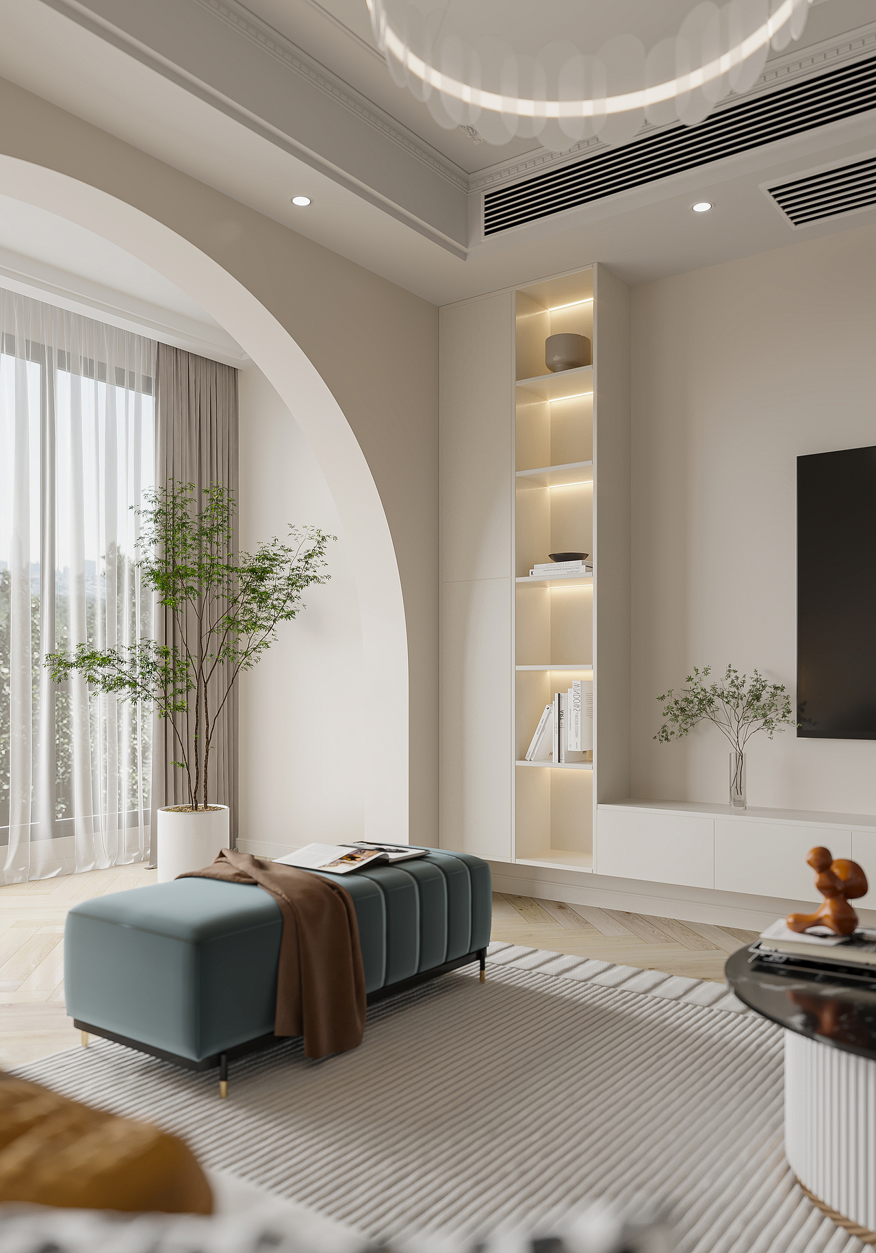 现代法式极简（图ZMjk4ODEzODQw） - 家装设计 - 站酷设计师承接室内效果图原创素材 - 站酷ZCOOL