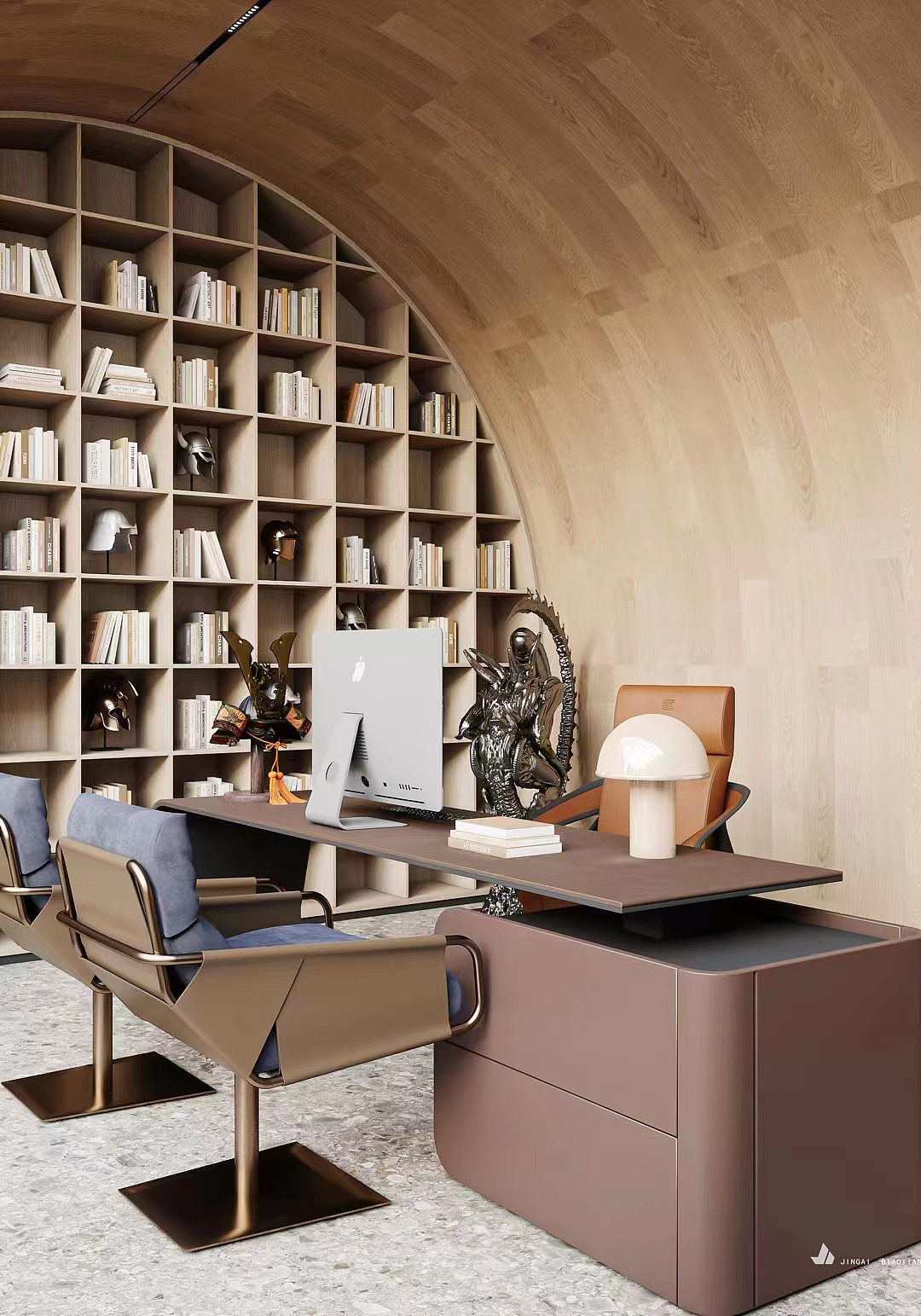 理工大学的文化礼堂和枪械爱好者的茶室项目巧妙结合（图ZMzI0MjkyMzMy） - 家装设计 - 站酷设计师金该效果图官方账原创素材 - 站酷ZCOOL