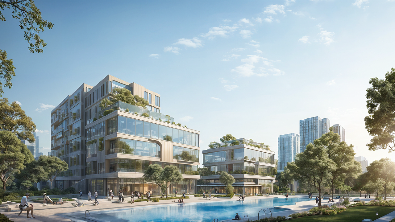 【AI作图】分享一组Stable Diffusion的室内外效果表现