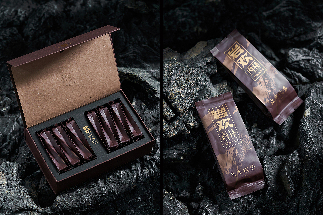 武夷瑞芳・岩欢系列茶包装-之间设计（图ZMzUyNzU3NzQw） - 包装 - 站酷设计师之间设计原创素材 - 站酷ZCOOL