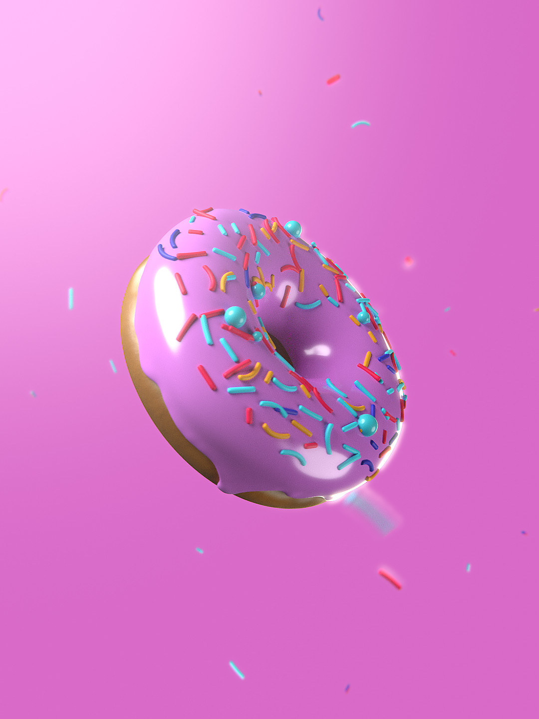 甜甜圈案例（图ZMzM5MTM4OTMy） - 其他三维 - 站酷设计师惘说原创素材 - 站酷ZCOOL