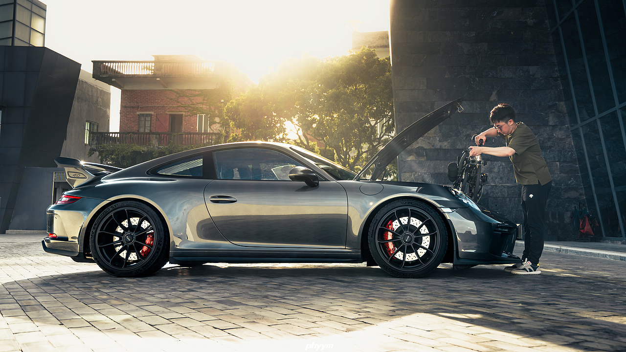 汽车摄影:保时捷 GT3