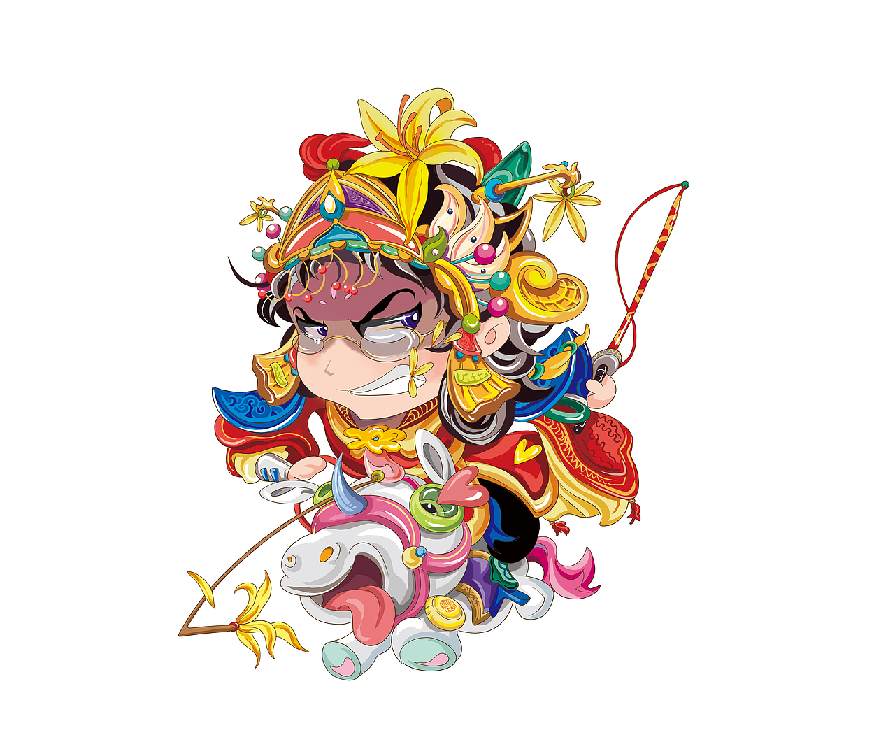 大同-皇后-IP（圖ZMzEwMDAwNTk2） - 商業(yè)插畫 - 站酷設(shè)計師陣雨與余原創(chuàng)素材 - 站酷ZCOOL