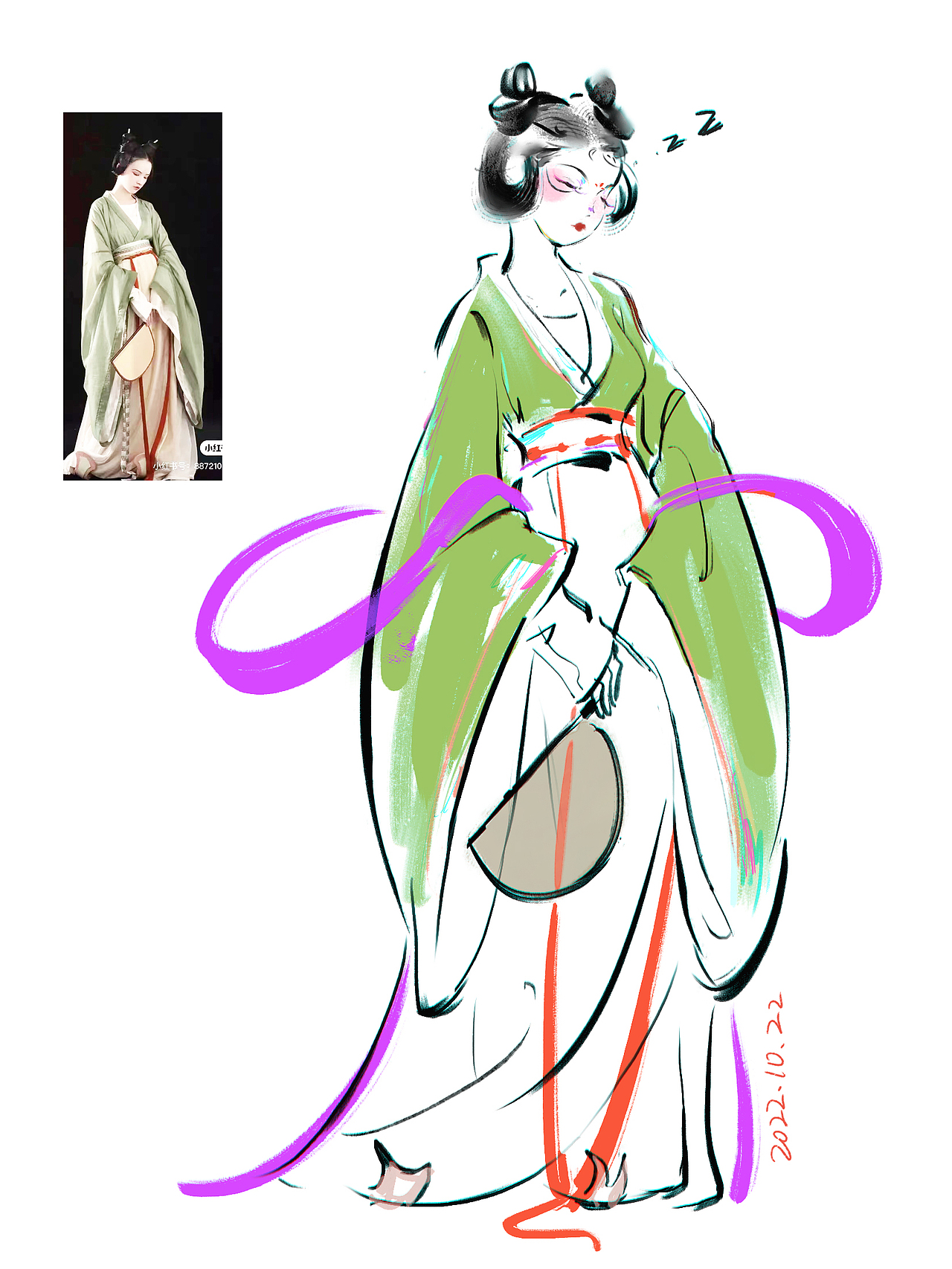 人物速写笔记【30-80】