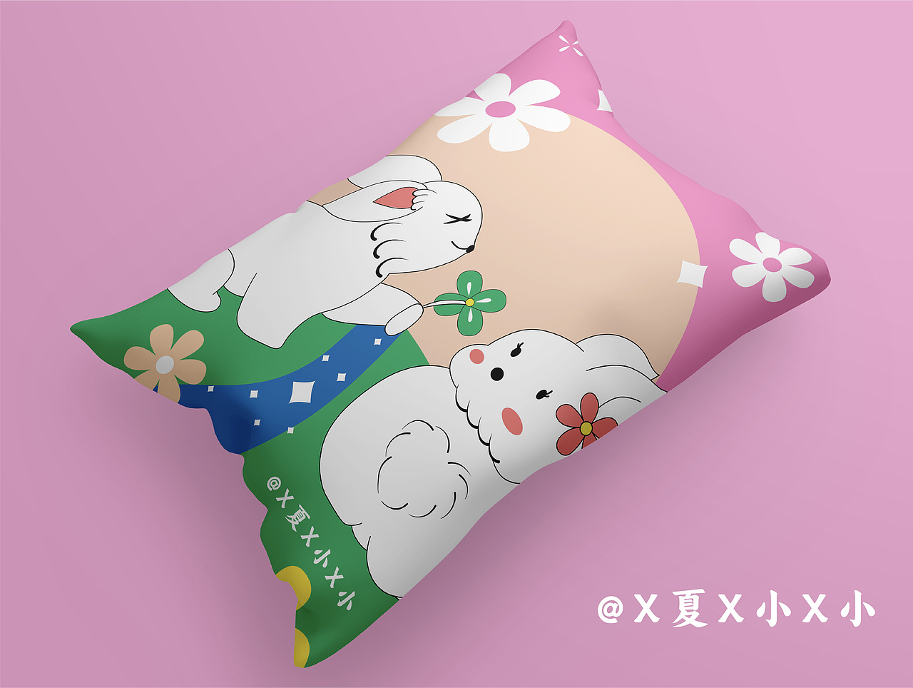 情侣小兔兔（图ZMzQ4NzUxNDA4） - 商业插画 - 站酷设计师X夏X小X小原创素材 - 站酷ZCOOL