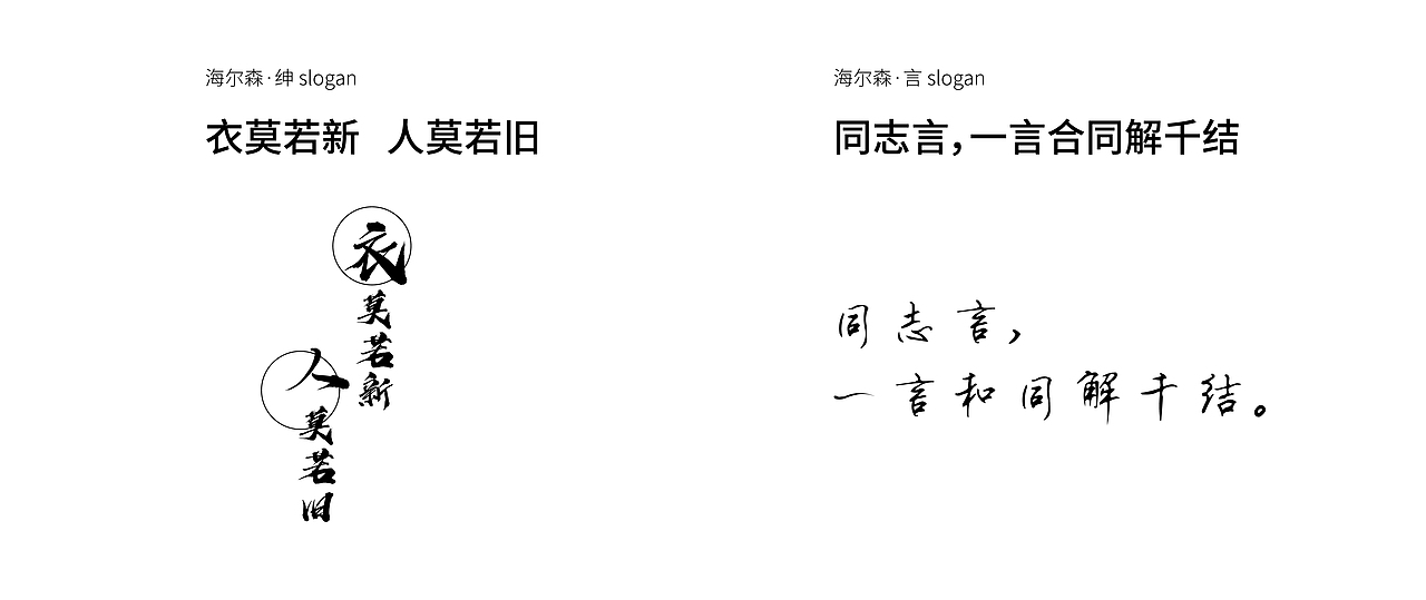 海尔森自创品牌设计（图ZMzEwMDk3MzM2） - 品牌 - 站酷设计师胡猫头鹰原创素材 - 站酷ZCOOL