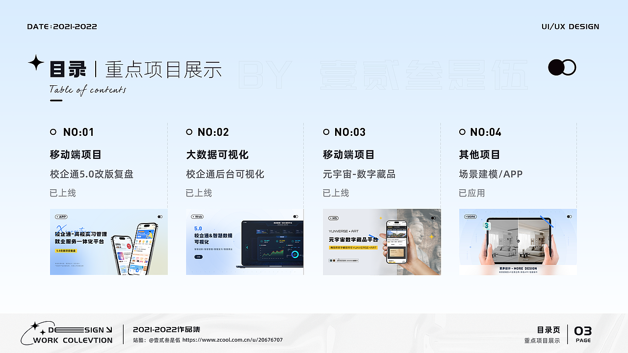 UI作品集 2021-2022