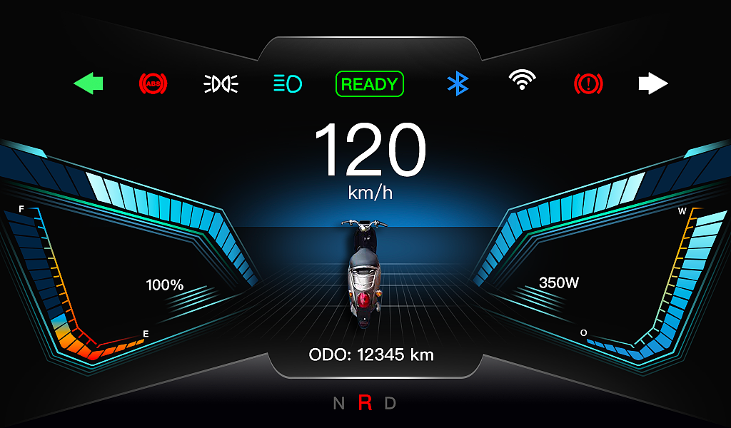 电动车仪表盘（图ZMzUyNDg1NzY4） - 其他UI - 站酷设计师富贵花hua原创素材 - 站酷ZCOOL