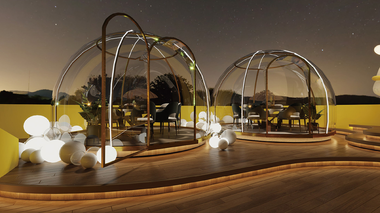 上海光明悠焙&马来Duria榴冠王（榴莲星球）主题店设计（图ZMzIzODAyNzgw） - 展陈设计 - 站酷设计师cbd设计原创素材 - 站酷ZCOOL